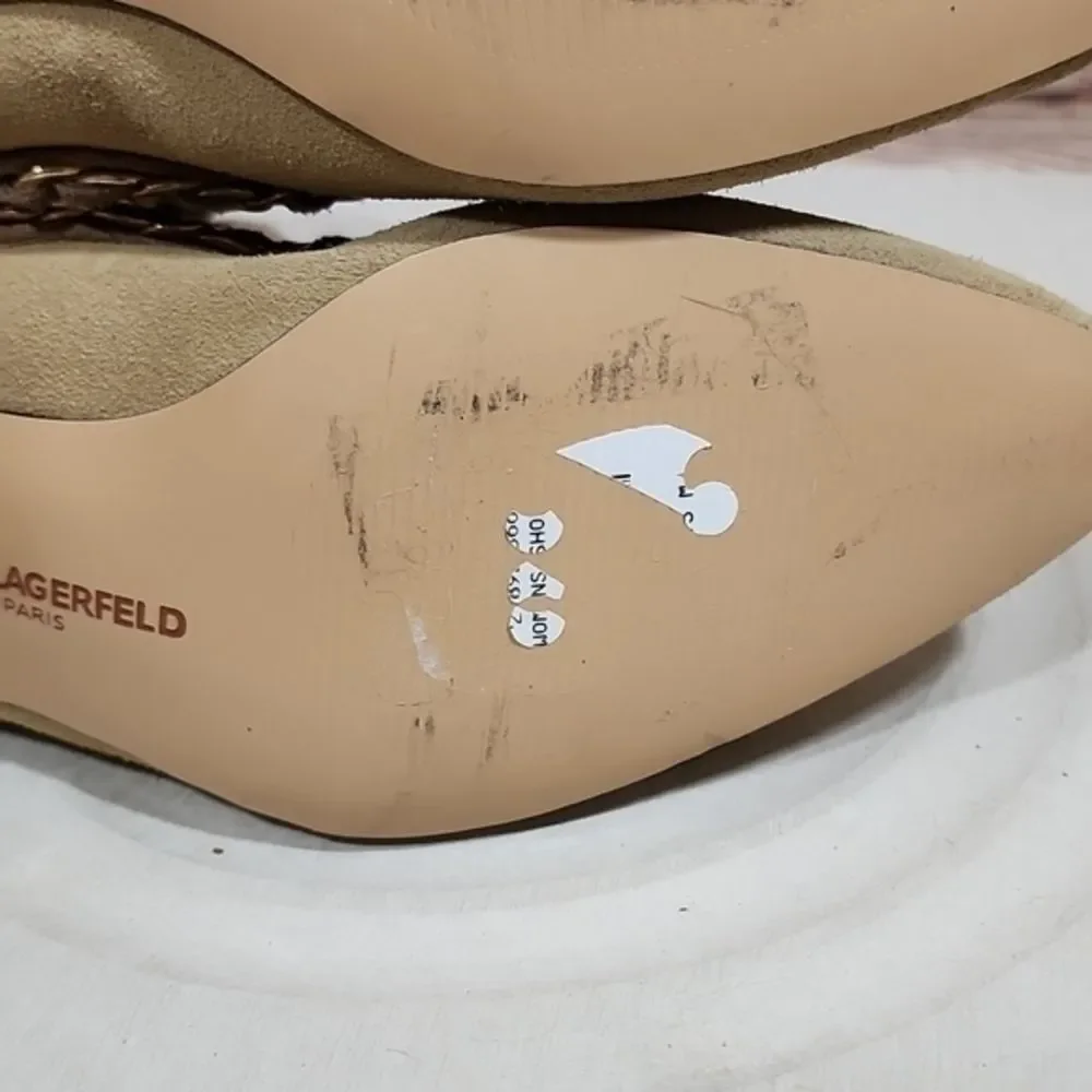 New Karl‎ Lagerfeld Paris Cassie Booties Size 6.5